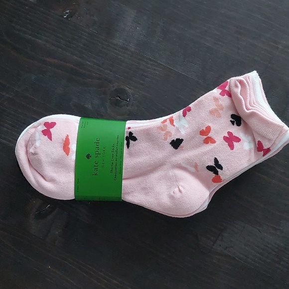 Kate Spade Shortie Crew Socks - Picture 1 of 3